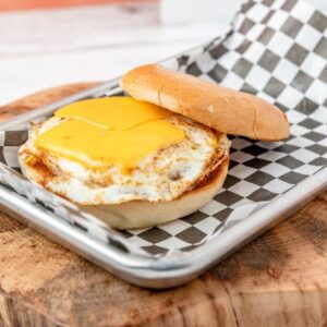 Porky Bitch-Sausage Egg & Cheese